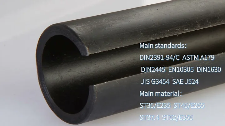 EN/DIN HIGH PRECISION STEEL TUBE FOR HYDRAULIC SYSTEM