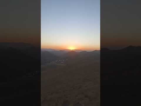 ویدیویی زیبا از غروب آفتاب