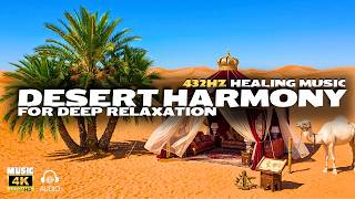 WÜSTENHARMONIE 🐫 432Hz Heilende Musik | Traditionelles Zelt & Loop-Video | 4K HDR screenshot 4