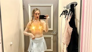 Transparent Try-On Haul | See Through Clothes