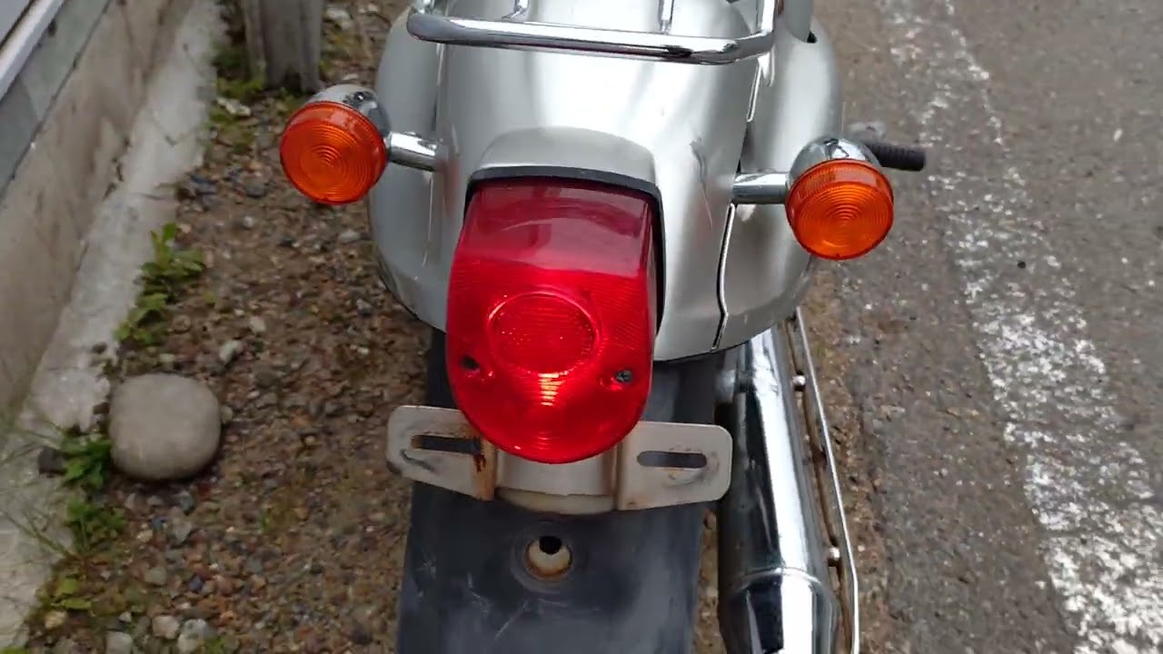 リトルカブ C50 12V エンジン始動動画 A-PARTS ホンダ HONDA - YouTube