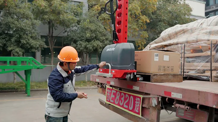 Sinolift china high quality self load  pallet stacker #stackers #selfloadertruck