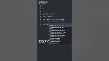 How To Create A 2D Array In JavaScript