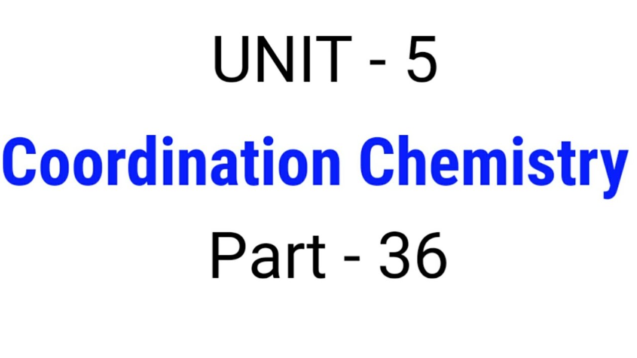 Evaluate Yourself - 8 | Coordination Chemistry | TN 12th Chemistry | Unit 5 | in Tamil | Part 36