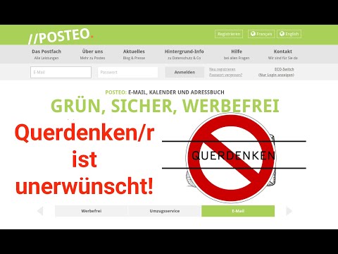 Posteo diskriminiert die Querdenken-Bewegung