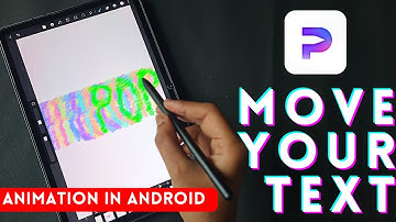 Easy Text Animation everyone can make in Android device, Hipaint Animation for beginners