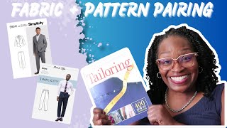 [922]Hauled It! Matching Fabric to Patterns|Future Sewing Projects