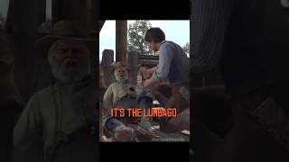The Lumbago Got Him 😔 #rdr2  #shorts  #reddeadredemption