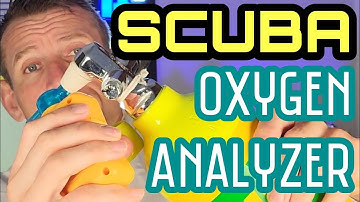 Oxygen Analyzer for Scuba and O2 Machine Testing (Live Test)