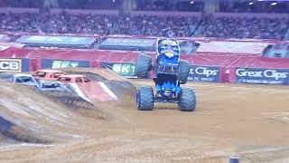 Sonuva Digger | Skills | Monster Jam on March 2, 2024 } AT&T Stadium, Arlington, Texas