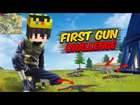 Only First Gun Challenge - Free Fire Max @MrJadoo