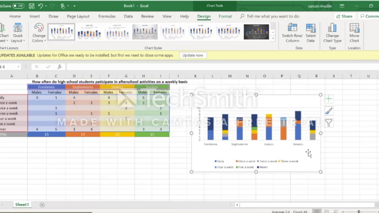 excel 2010 pivot charts tutorial