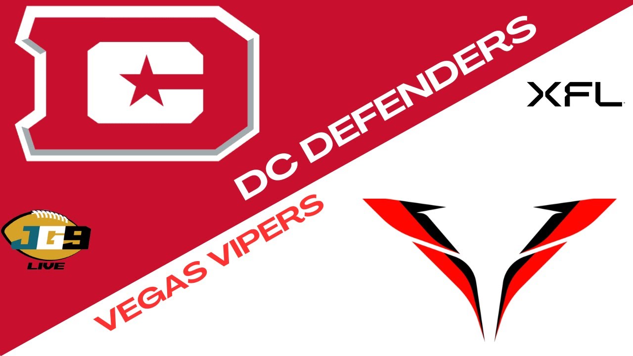 XFL LIVE STREAM: DC Defenders at Vegas Vipers - YouTube