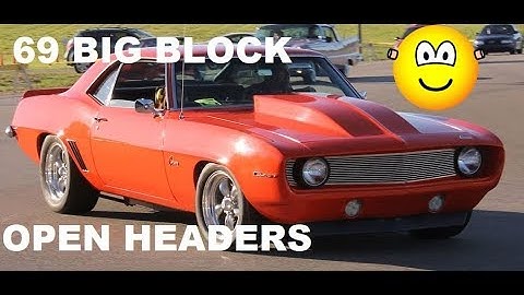 1969 Camaro 427 drive by with open headers