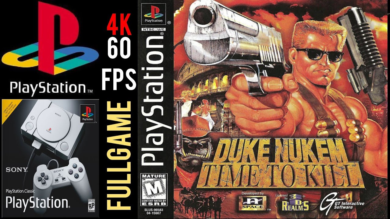 Duke Nukem Time to Kill {Ps1} 4K60fps UHD Longplay Walkthrough ...