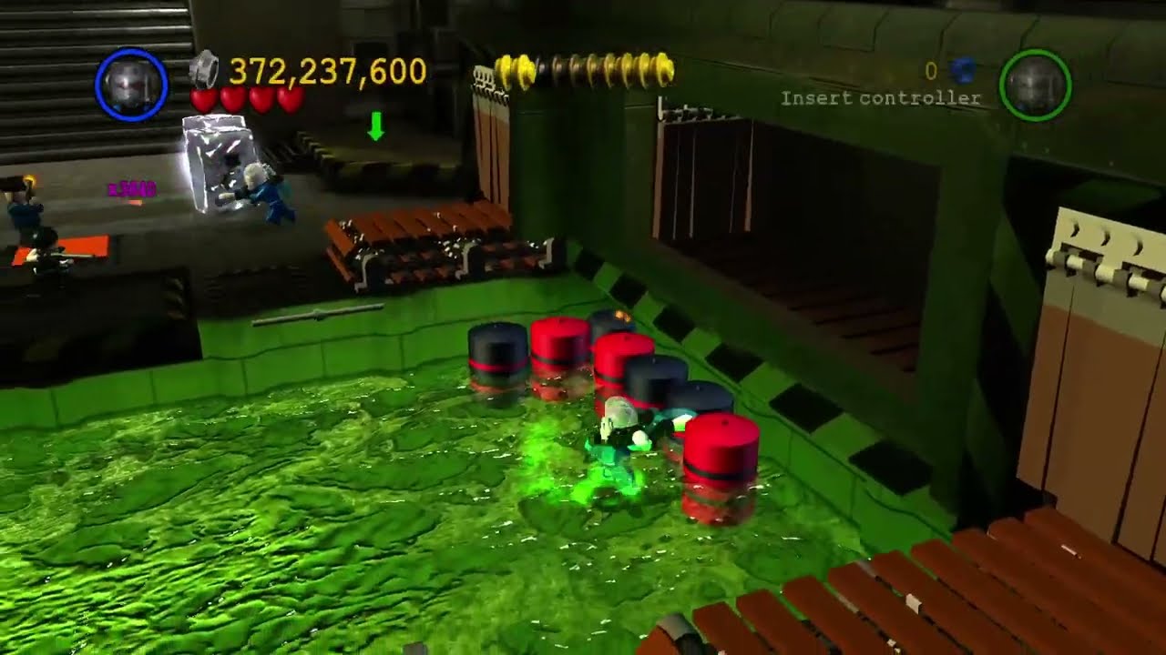 LEGO Batman 100% Guide - Villains Episode 3-3 - The Joker's Masterpiece (All Minikits/Red Brick)