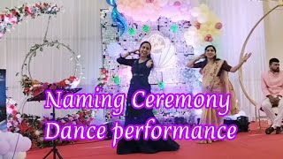 Naming Ceremony dance performance | नामकरण | Sujhao kuch lalla ka naam | Badhai ho badhai