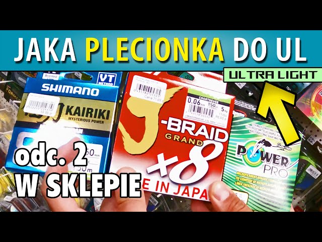 UltraLight ➤Jaka PLECIONKA i przypon do łowienia W MORZU ?