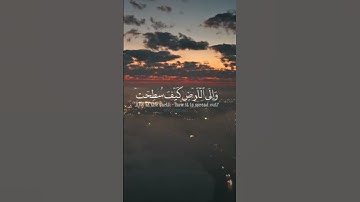 #قرآن كريم # القارئ عبد الرحمن مسعد | تأمل في خلق الله