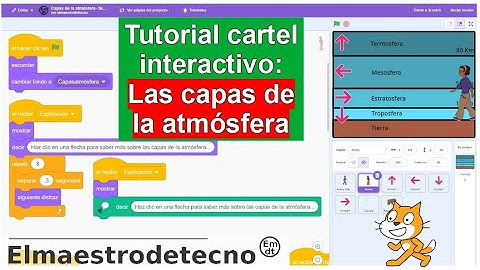 Tutorial cartel interactivo con Scratch- Scratch y Ciencias- Makey Makey- Texto a voz