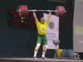 Ramunas vysniauskas  225kg clean  jerk 2005 worlds