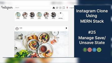 Instagram Clone Using MERN Stack | Manage Save/Unsave Posts Redux State | #25
