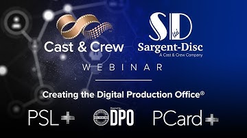 Creating the Digital Production Office® - PSL+, DPO and PCard+