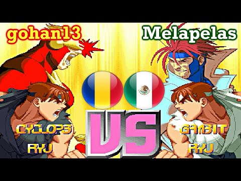 X-Men Vs. Street Fighter - gohan13 vs Melapelas
