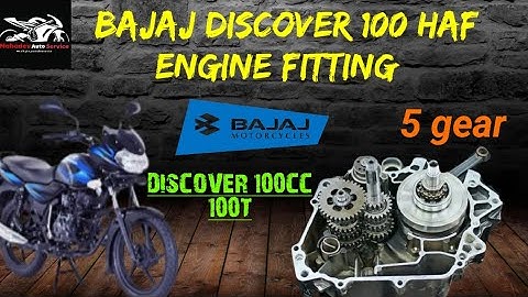 Bajaj Discover 100 Full Engine Fitting // Discover 100t engine rebuild //discover engine fitting