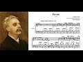 Gabriel Fauré plays his Pavane Op. 50