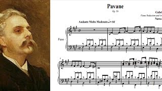 Gabriel Fauré plays his Pavane Op. 50 chords