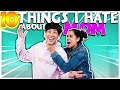 *10 THINGS* I HATE ABOUT MY MOM!! (SHE REACTS)