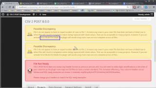 CSV 2 POST Header Format