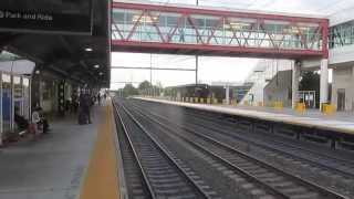 A Few Trains With A Meet On The Amtrak Northeast Corridor at Hamilton NJ