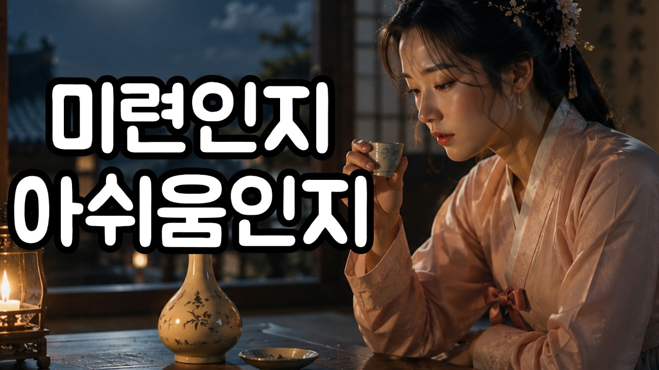 지친 중년을 위한ㅣ추억의 감성 인생 트로트ㅣ미련인지 아쉬움인지 #트로트 #대중음악#중년감성