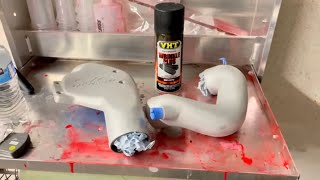 VHT WRINKLE PAINT plus  -How To- Jackson Racing Supercharger