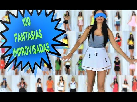 100 IDEIAS DE FANTASIAS IMPROVISADAS