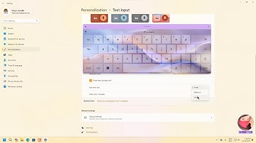 Change Touch Keyboard Text Size in Windows 11
