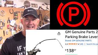 Parking Brake Stuck & Dragging? Replace Pedal, Cable & Adjust It! Chevy Colorado / GMC Canyon Part2