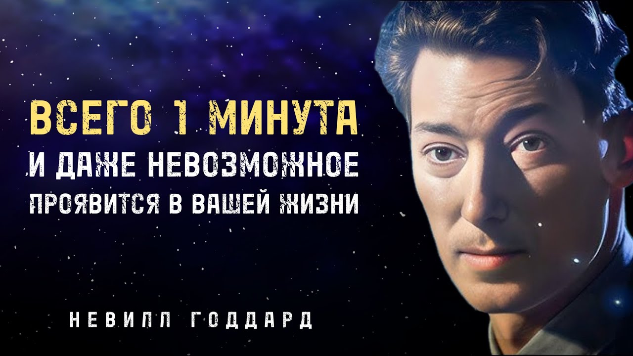 Всего 1 Минута И Даже Невозможное Исполнится - Невилл Годдард