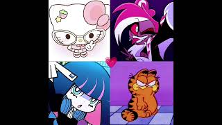 my and my bestie!!! (I'm hello Kitty and she is Garfield)