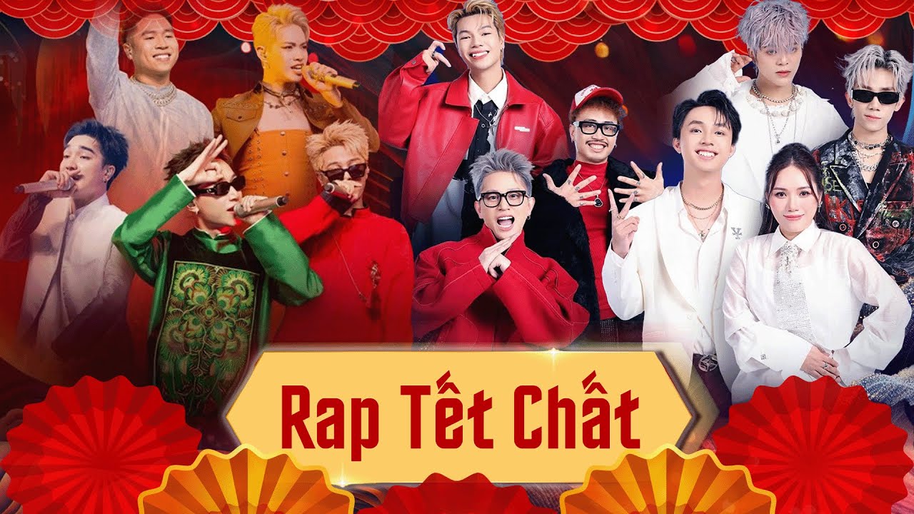 CỰC DÍNH với Cypher Tết Chất của Double2T, 24k.Right,... | Dàn Rap Việt đổ bộ sân khấu Sóng CỰC CHẤT