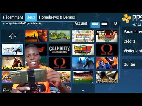 Je montre comment avoir beaucoup de jeux PSP / PPSSPP