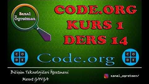 (Code.Org) Kurs:1 Ders:14 Arı:Döngüler