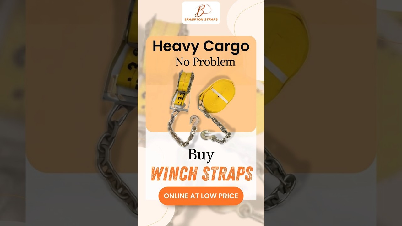 Gear That Works as Hard as You Do | Buy Winch Straps Online at Low Prices | Brampton Straps