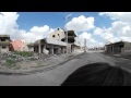 Iraq: 360° walk inside ghost town Qaraqosh near Mosul