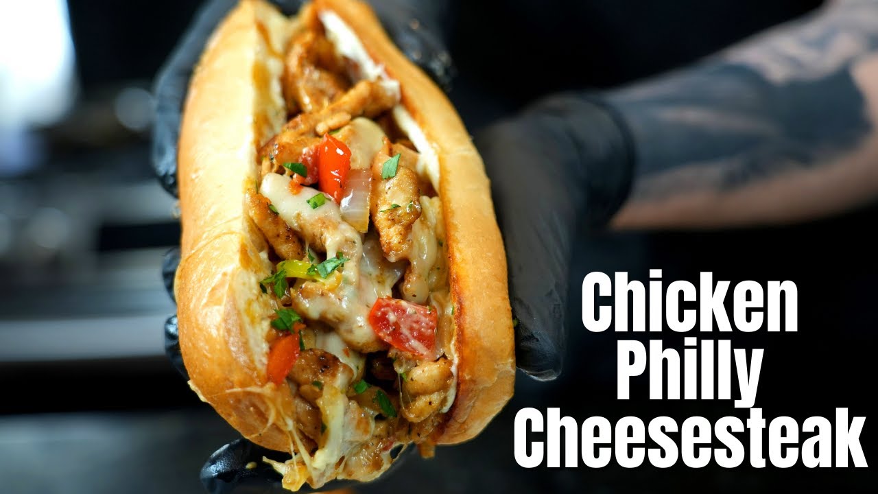 CHICKEN PHILLY CHEESESTEAK RECIPE by Mr. Make It Happen