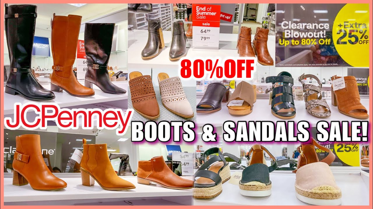 👠JCPENNEY SALE UP TO 80%OFF‼️JCPenney SHOES BOOTS & SANDALS | JCPENNEY ...