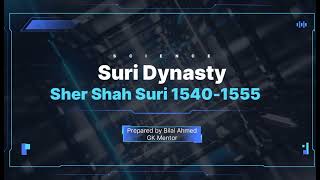 Sher Shah Suri Indo-Pak History For Ppsc, Fpsc, Nts, Css Mpt Pms
