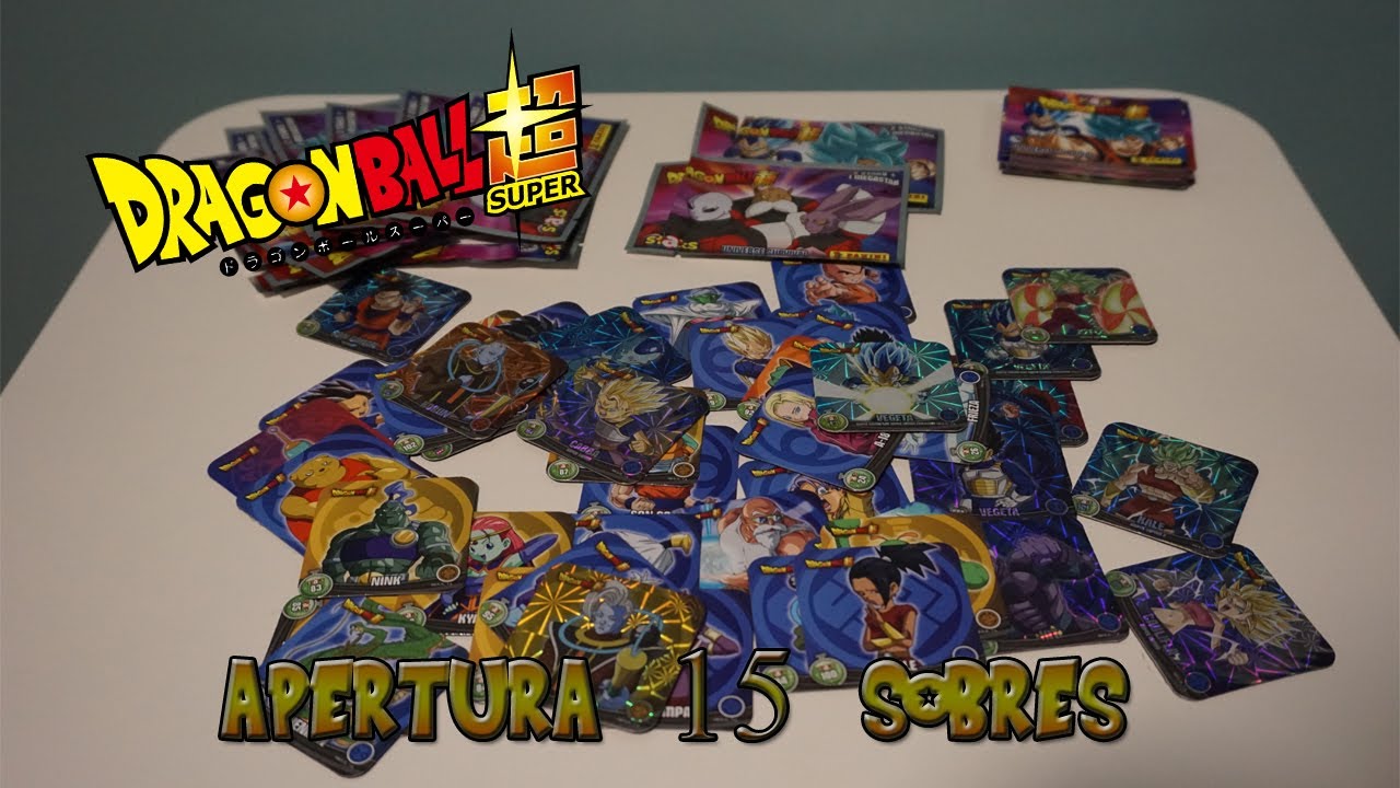 PANINI Staks Dragon Ball Super - Universe survival 2022 - Caixa Completa 50  saquetas